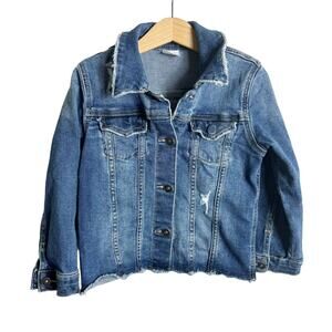 Denim Distressed Jacket